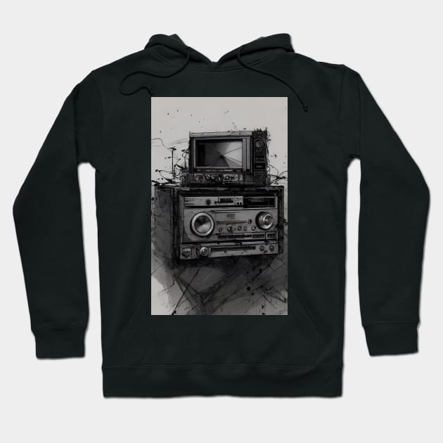 Entertainment Center Hoodie by BryanWhipple